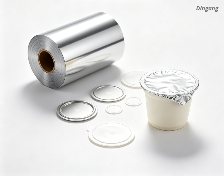  Lacquered Aluminum Foil for Yogurt and Dessert Sealing