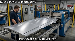  High-Altitude UV-Resistant Coated Aluminum Coil | Non-Degrading Finish for Solar-Powered Drone Wings 