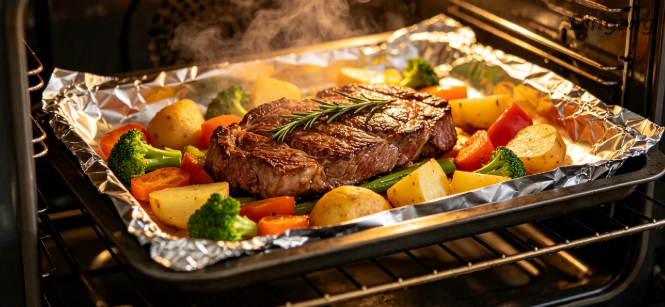 Baking High Temperature Resistant Aluminum Foil 