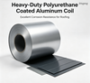 Heavy-Duty Polyurethane Coated Aluminum Coil | Excellent Corrosion Resistance for Roofing
