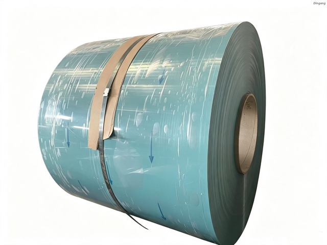 RAL5018 turquoise blue prepainted PVDF aluminum coil, coated aluminum roll for roofing sheet, exterior wall cladding and building decoration