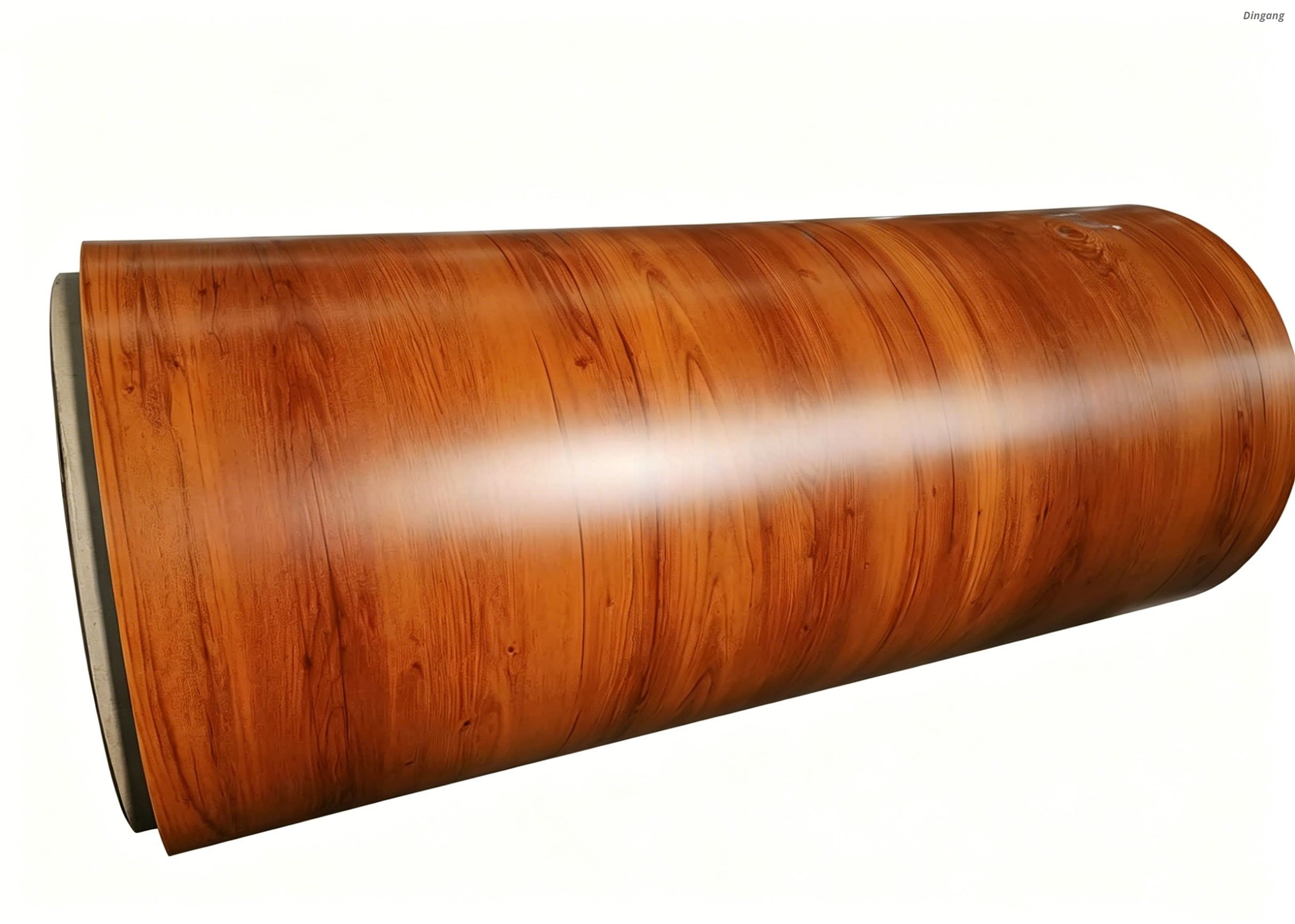 Wood Grain Color Coated Aluminum Coil PE PVDF Prepainted Aluminum Roll For Construction Wall Cladding & Roofing