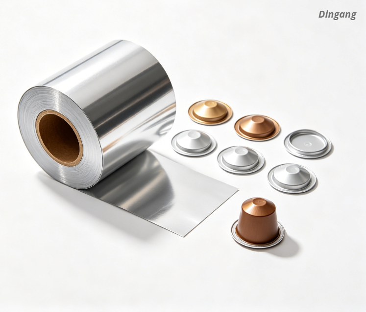 Aroma-Tight Lacquered Aluminum Foil for Coffee Capsule Sealing