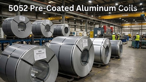  Impact-Resistant 5052 Pre-Coated Aluminum Coil |T-Bend OT Flexible Surface for Mobile Robot Shells 