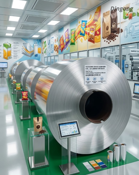 Custom Printed Aluminum Foil for Flexible Packaging Solutions