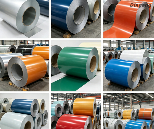 1060 / 3003 PE Glossy Color Coated Aluminum Coil, Polyester Painted Pre-Coated Aluminum Roll for Indoor Ceiling, Wall Panel & Aluminum Circle Stamping