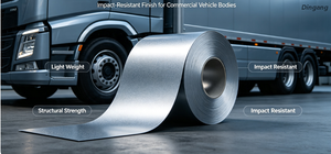  Lightweight Structural Coated Aluminum Coil | Impact-Resistant Finish for Commercial Vehicle Bodies 