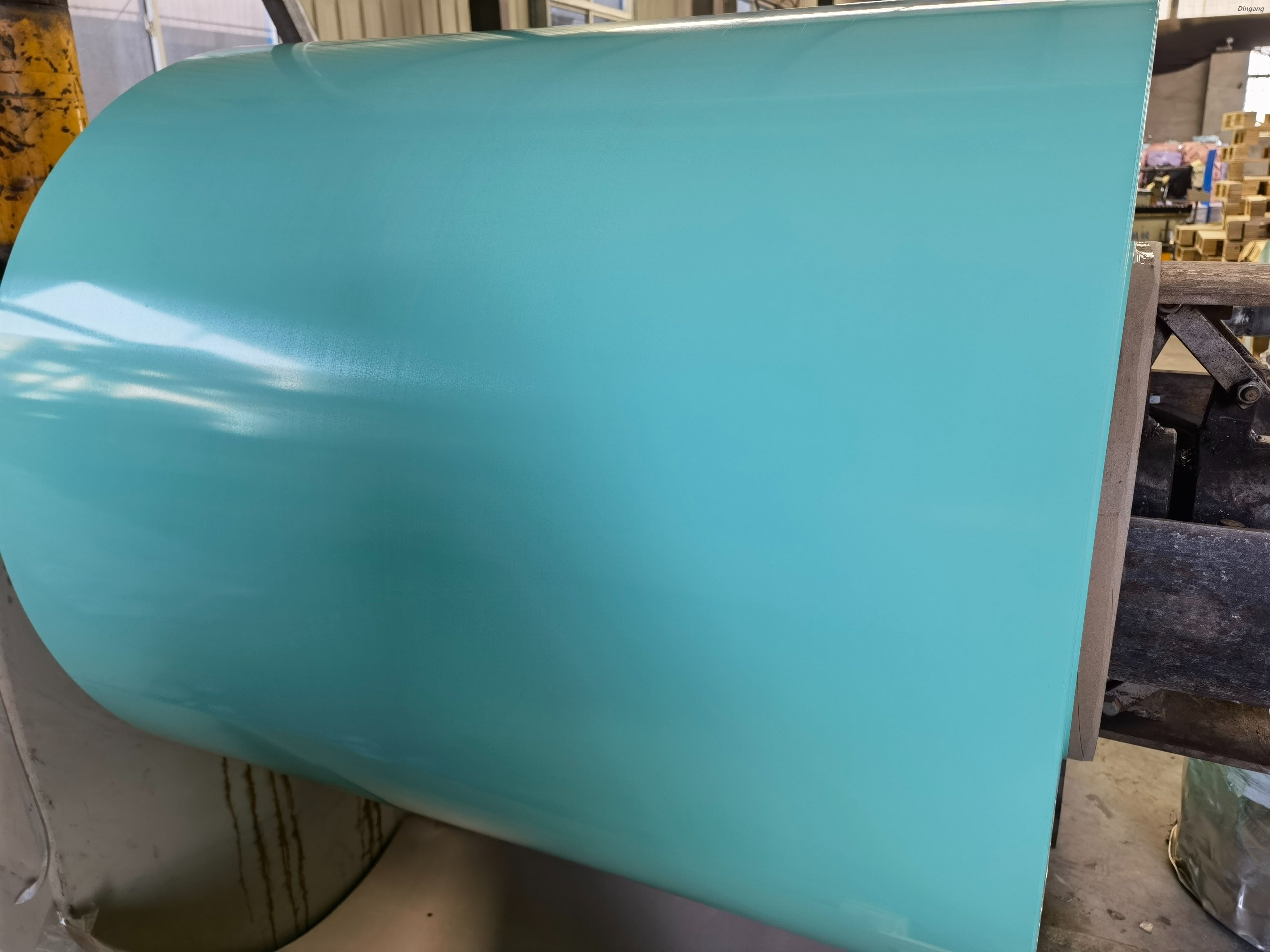 1.Omm O Temper High Glossy Color Coated Aluminum Coil for Warehouse Roof Decoration