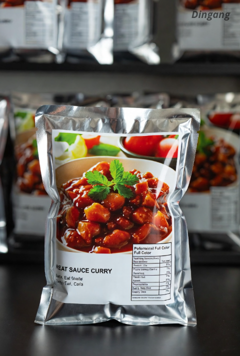 Printed Foil for Stand-up Sauce Pouch Conversion