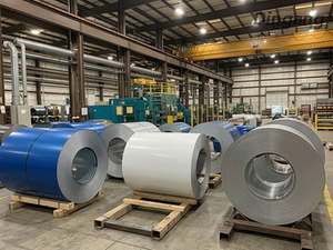 Eddy-Current Suppressed Pre-Painted Aluminum Coil Low-Induction Material for High-Field Magnet Enclosures