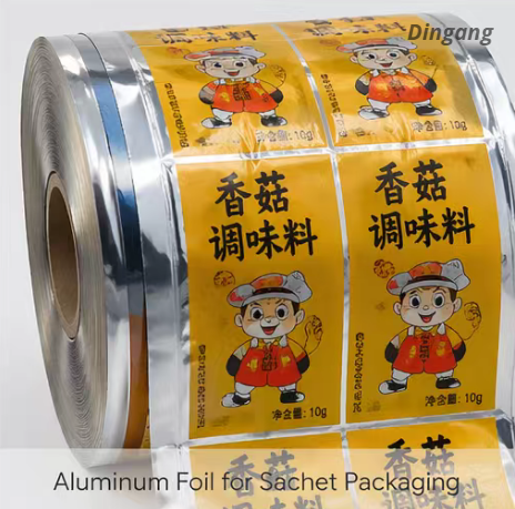 Printed Aluminum Foil for Food Grade Packaging