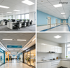Aluminum Ceiling Panel Clip-in Square Aluminum Ceiling Tile for Office Mall Hospital Kitchen Decoration