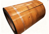 Factory Custom Wood Grain Prepainted Aluminum Coil PE PVDF Coated Aluminum Roll For Outdoor Building Facade, Wall Panel, Garden Fence