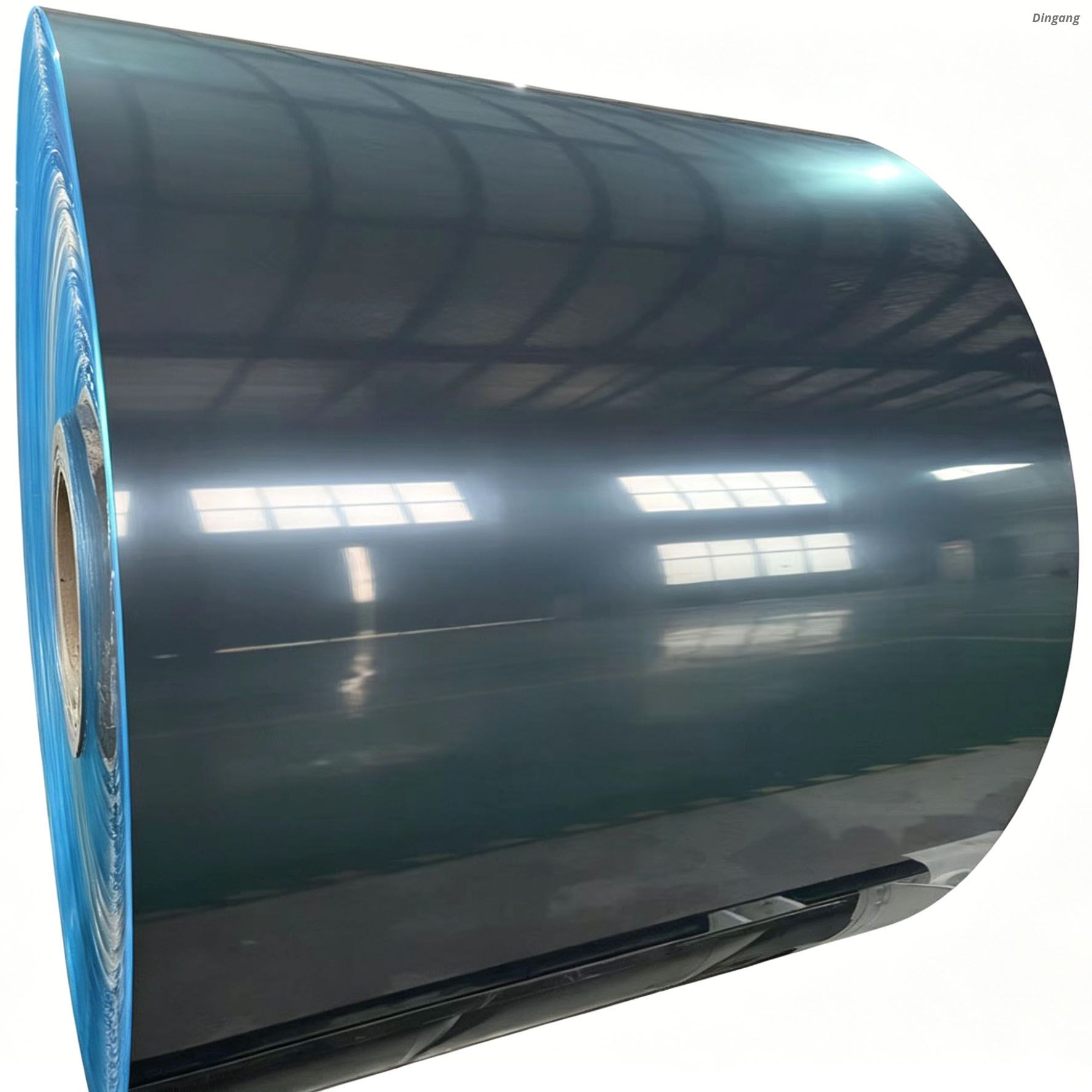 0.032 X 15 Inch Color Coated Aluminum Coil | Front RAL9005 Jet Black Back RAL8028 Dark Bronze For North America Roof & Gutter Construction