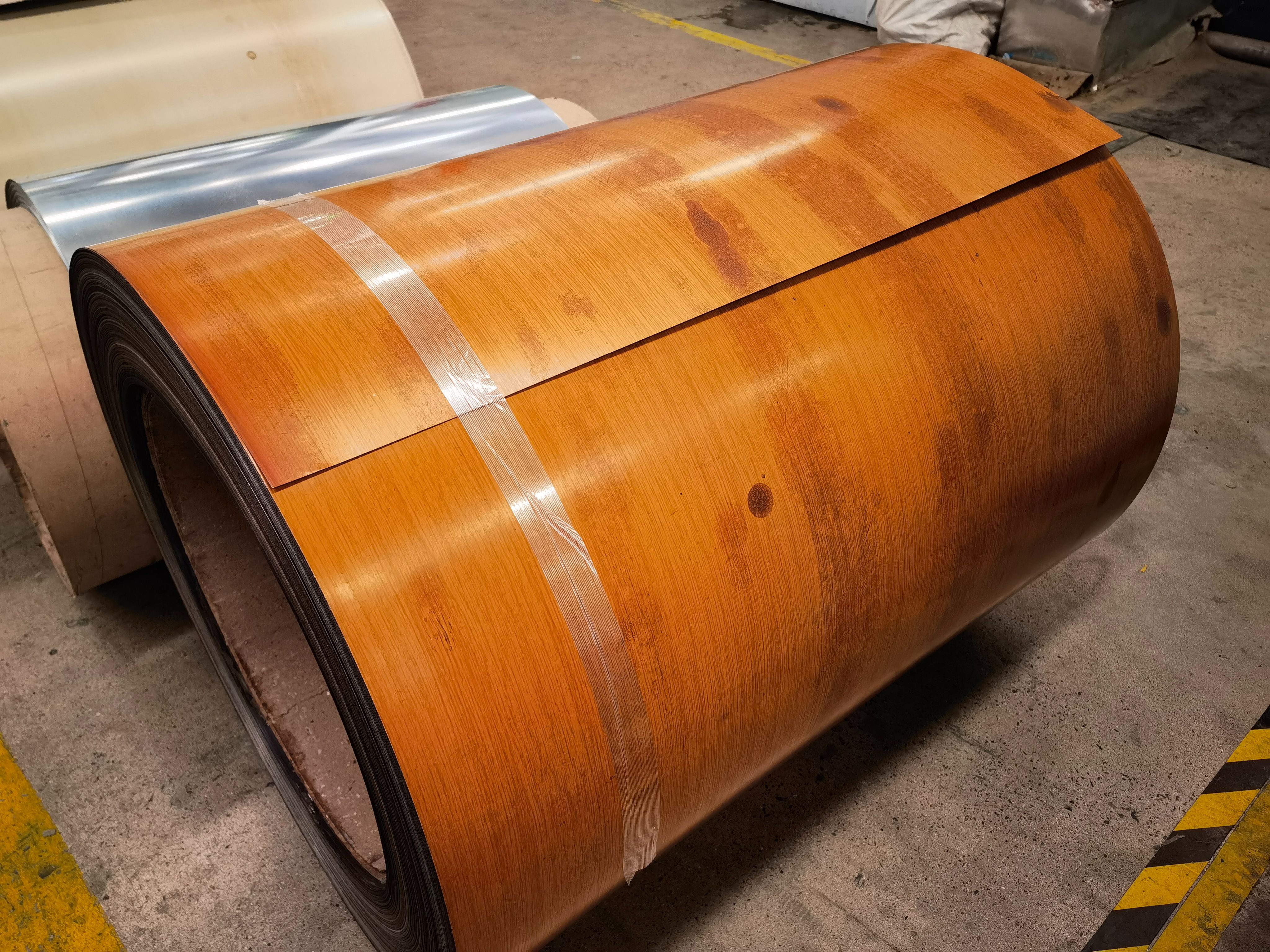 3000 Series Wood Color Coated Aluminum Coils for Wide Span Architecture