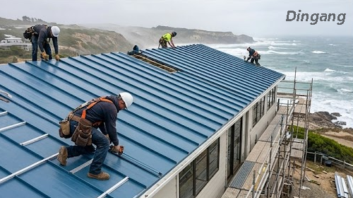 Pre-Painted Aluminum Coil Standing Seam Roofing Strip for Coastal Developments