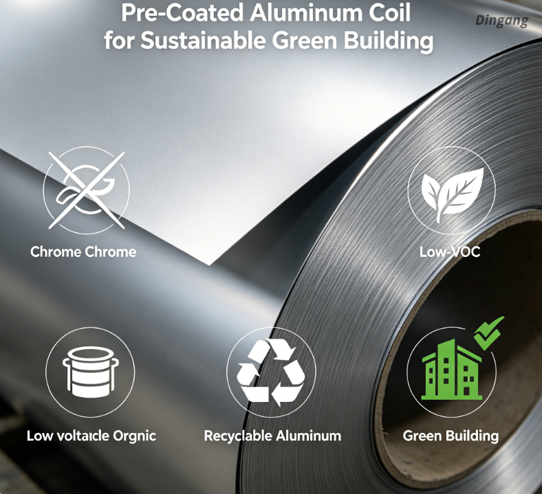 Eco-Friendly Chrome-Free Pre-Coated Aluminum Coil for Sustainable Green Building