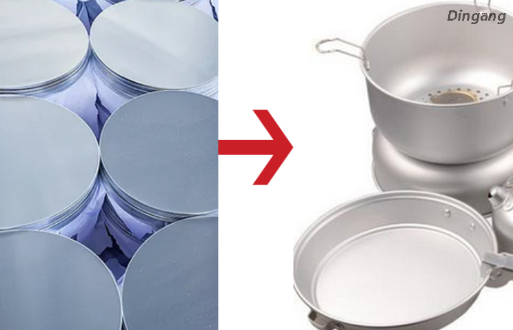 Food Grade Non-Stick Cookware Aluminum Circle