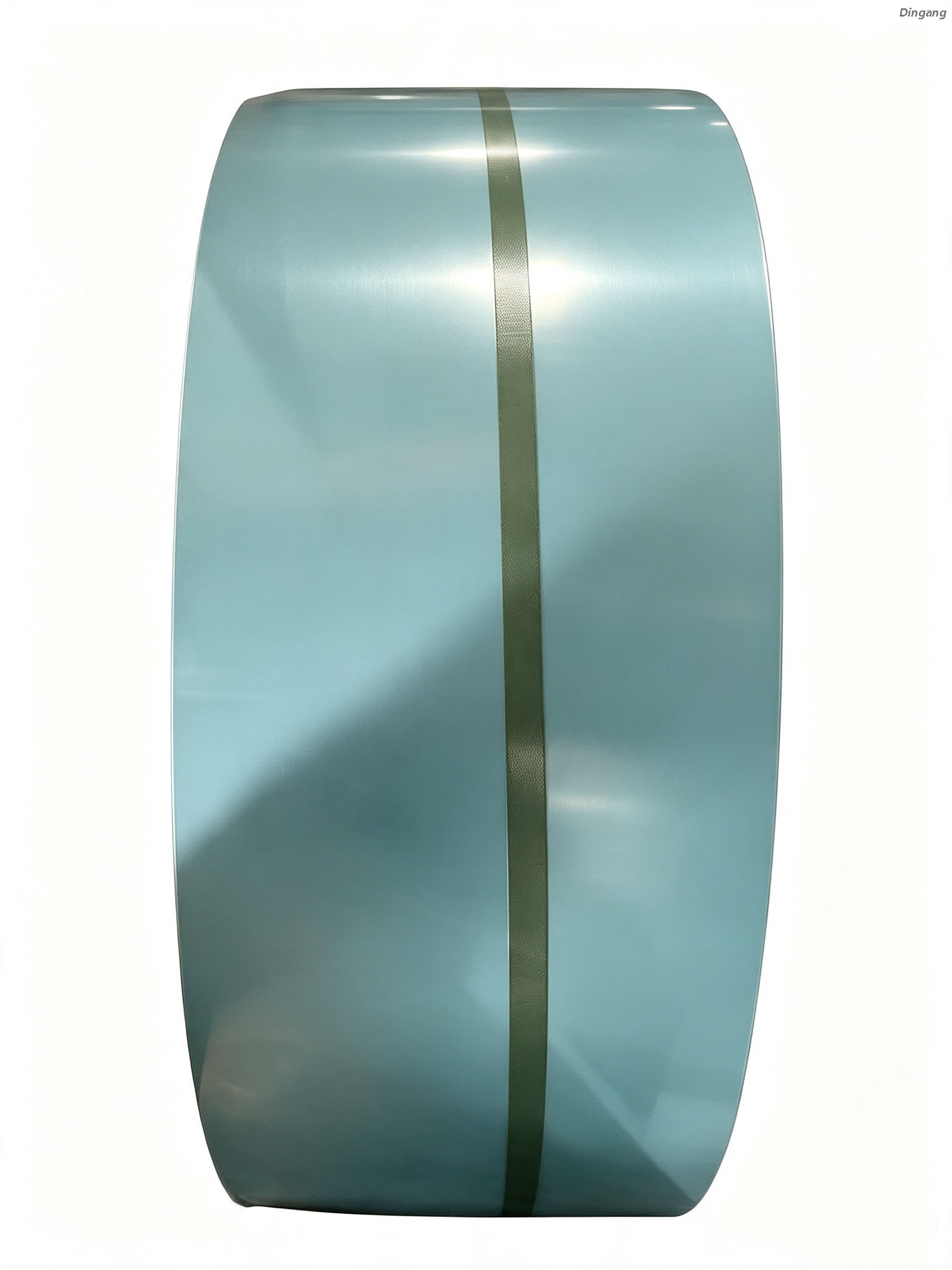 RAL5018 turquoise blue prepainted PVDF aluminum coil, coated aluminum roll for roofing sheet, exterior wall cladding and building decoration