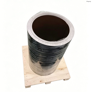 Black Painted Aluminum Trim Coil, 0.019" Gauge, 24" X 250', Smooth Finish for North America Construction