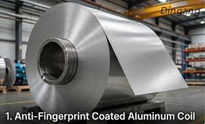 Anti-Fingerprint Brushed Coated Aluminum Coil | Stain-Resistant Surface for Premium Home Appliances