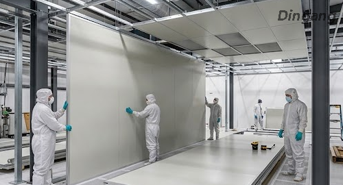  PVDF Coated Aluminum Coil | Non-Dusting Substrate for Semiconductor Facilities 
