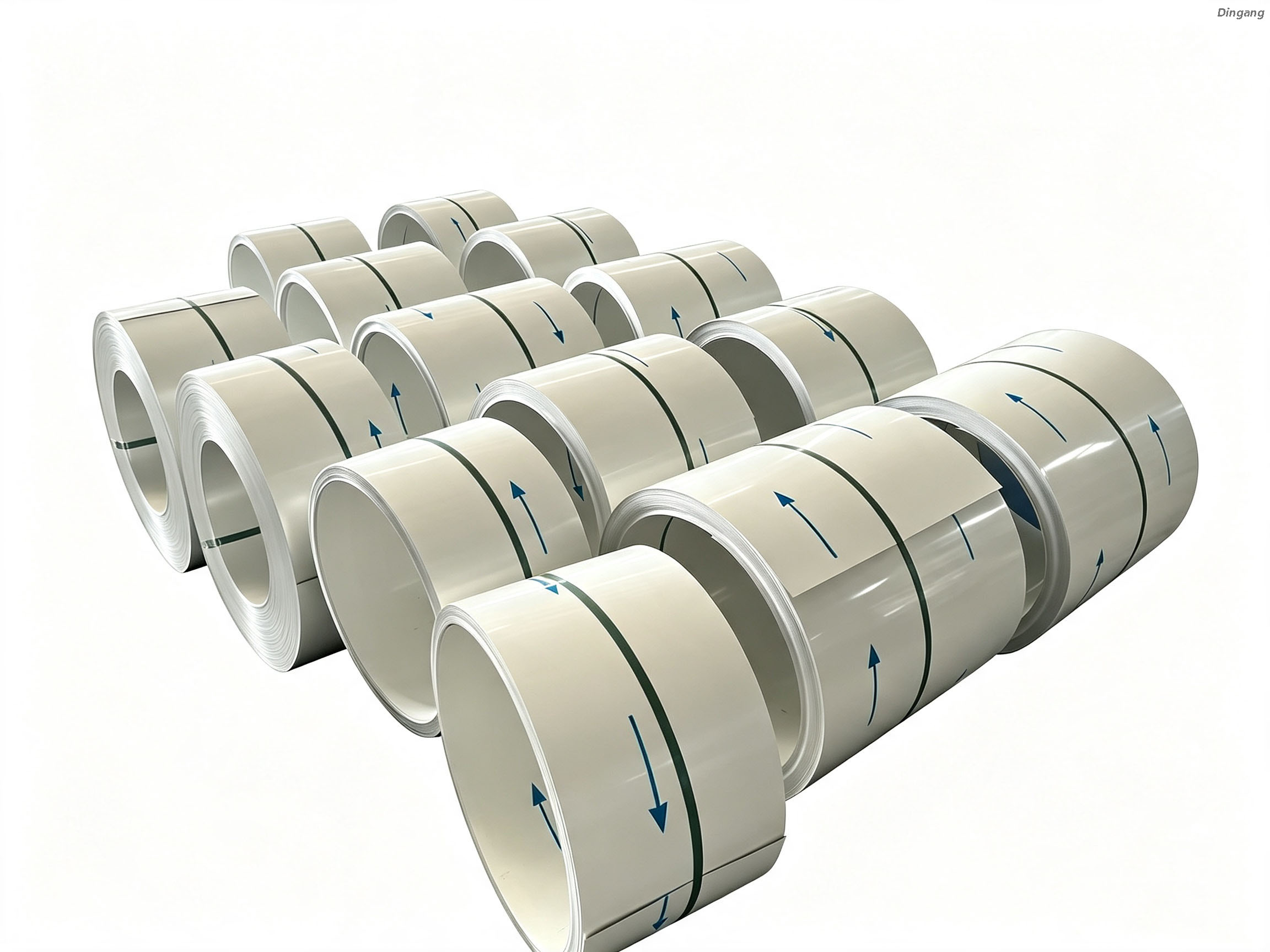 PVDF White Prepainted 3003-H24 Aluminum Roll with Protective Film