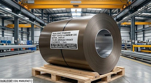  Qualicoat Standard PVDF Brataithe Al&uacute;manam Coil | Bar&aacute;ntas Monarcha 20 Bliain le haghaidh Aghaidheanna Ailtireachta 