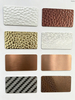 Hammertone Angelhair Cross Leather Anodized Aluminum Plate