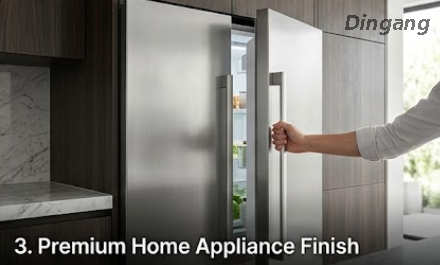 Anti-Fingerprint Brushed Coated Aluminum Coil | Stain-Resistant Surface for Premium Home Appliances
