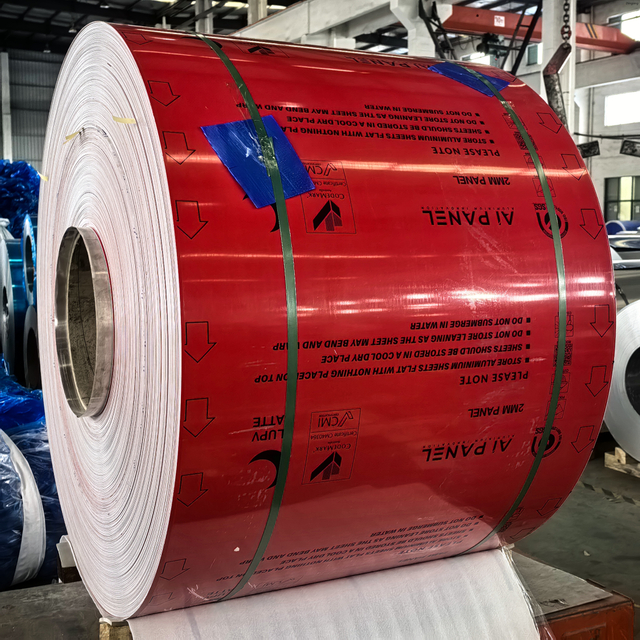 PE Prepainted Aluminium Coil for Residential Roofing Sheets