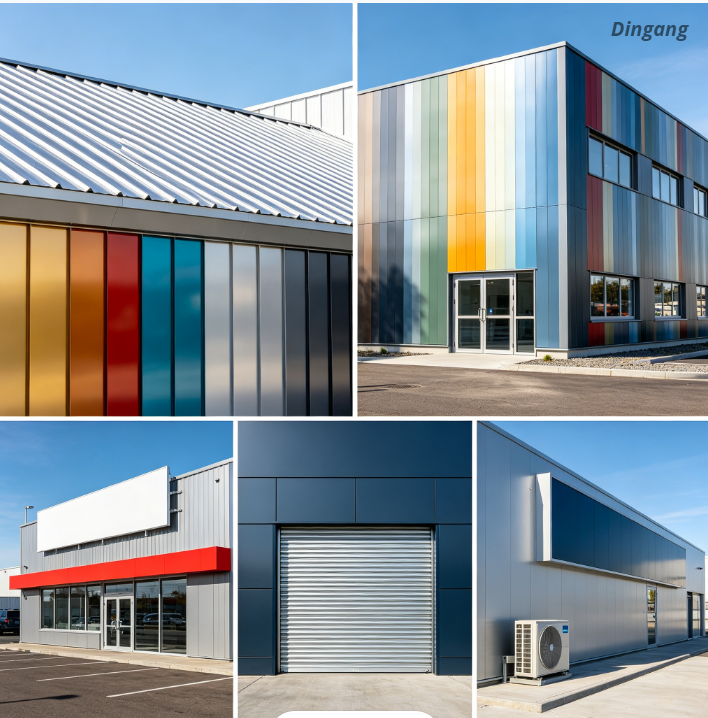 Custom RAL Color Coating Aluminum Prepainted Aluminum Coil Sheet Strip for Construction Decoration Roller Shutter