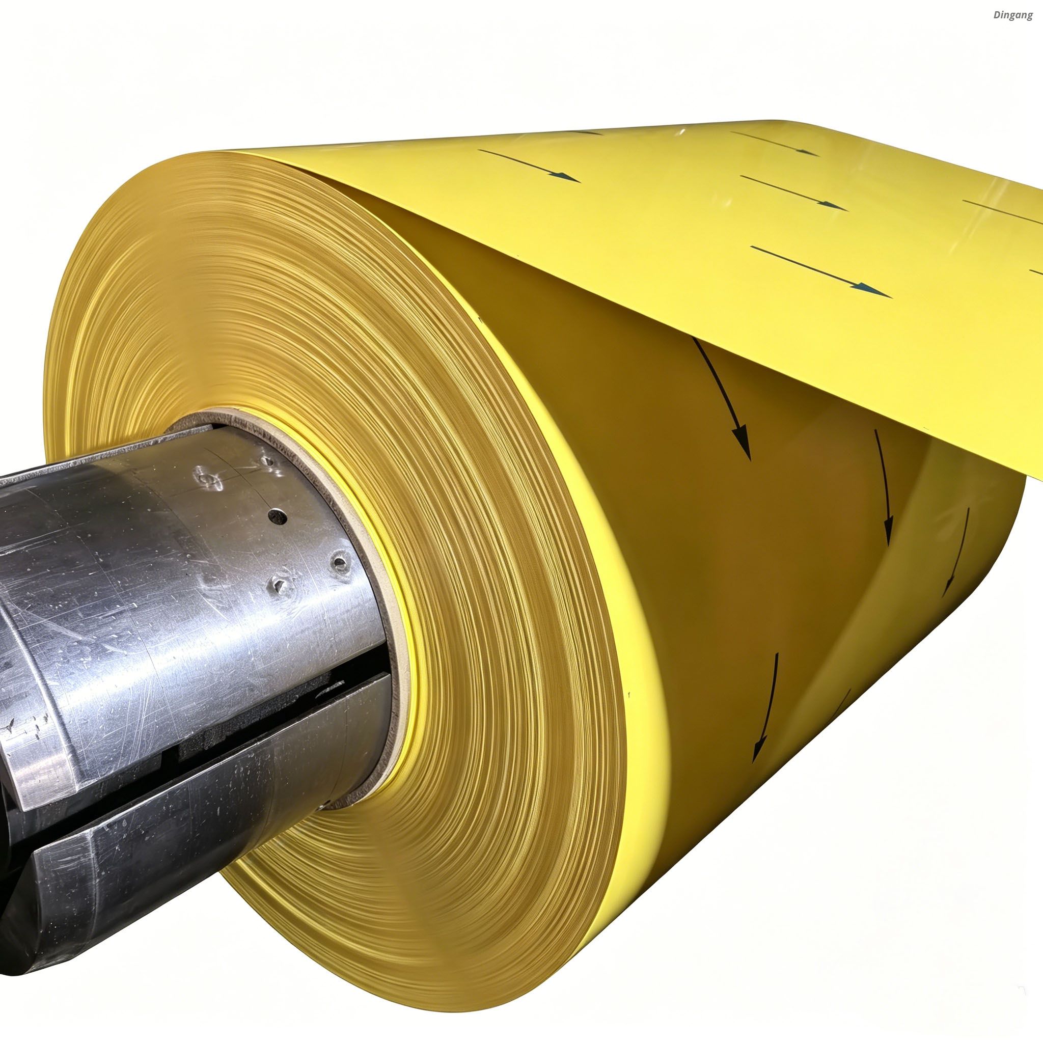 PVDF Yellow Color Coated Aluminum Coil 3003 H14 for Architectural Facade Cladding