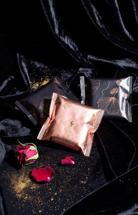 Elegantly Printed Foil for Luxury Chocolate and Toffee Wraps