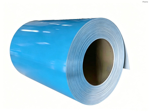  0.4mm - 0.7mm Prepainted Aluminum Coils RAL 5015 RAL 5012 Sky Blue for Roofing Sheets in Colombia